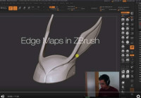 Create Edge Maps in ZBrush