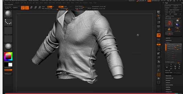 zbrush cloth noisemaker