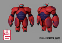 Modeling of Big Hero -6 Characters in Zbrush