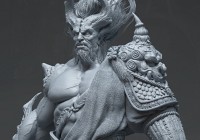 Du Showwhy and Yang Qi concept art In Zbrush