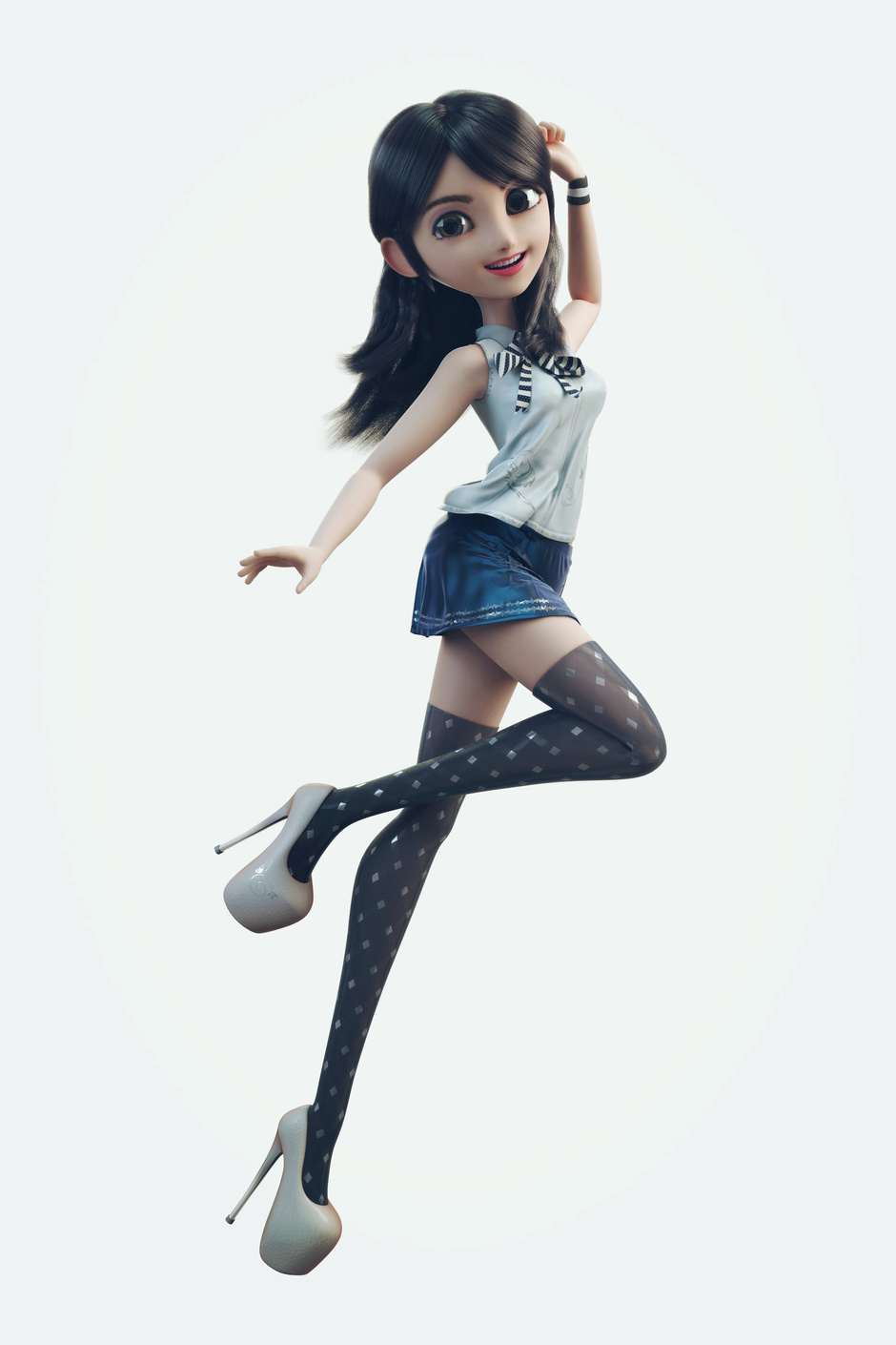 How To Model 3d Realistic Girls Animation Worlds