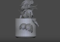 Ethereal Girl Sculpt Timelapse In Zbrush