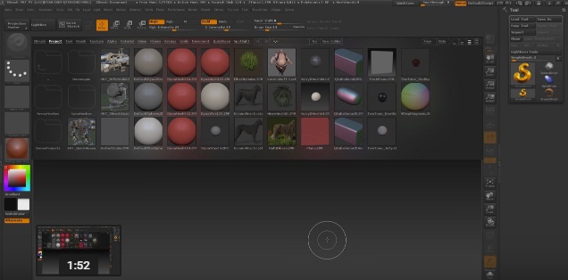 how to open zbrush project
