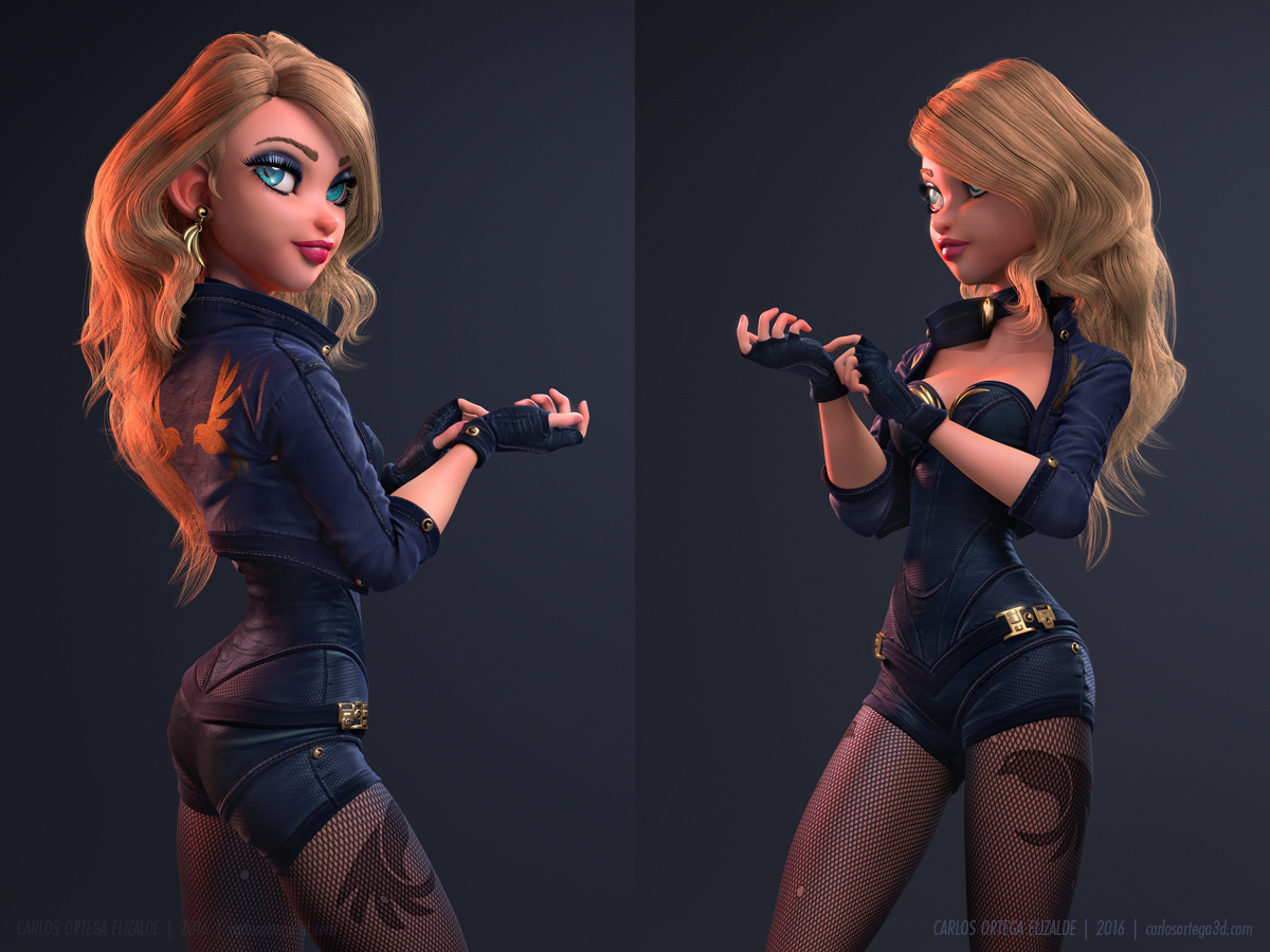 Makingof 3D Realistic Girl By Carlos Ortega | Animation Worlds