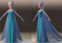 Makingof & Art work Disney’s Elsa from Frozen