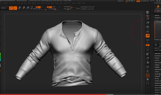 ZBrush Detailing Clothes – Select Polygroups by UV + NoiseMaker ...