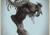 Makingof realistic dragon in zbrush