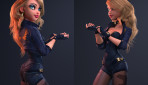 Makingof 3D Realistic Girl By  Carlos Ortega